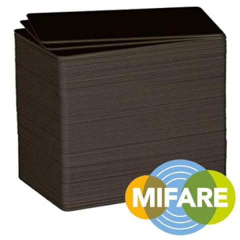 Cartes RFID Mifaire Classic 1K NXP EV1 MF1S50 13 56MHz Noires Mattes