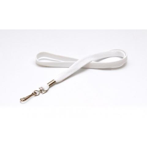 Cordon lanyard avec mousqueton métal