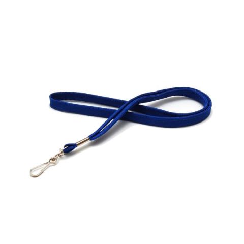 Cordon lanyard avec mousqueton métal