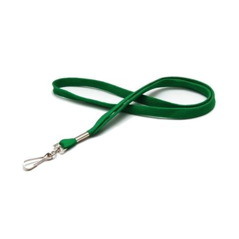 Cordon lanyard avec mousqueton métal