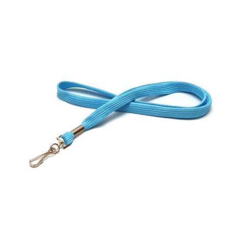 Cordon lanyard avec mousqueton métal