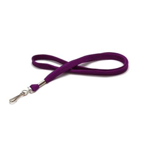 Cordon lanyard avec mousqueton métal