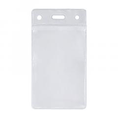 Porte-badge souple PVC Recyclé vertical - Lot de 100